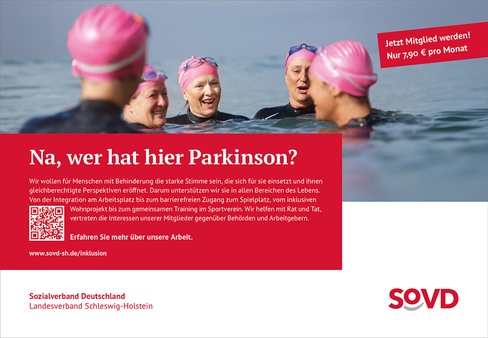 Die Inklusions-Kampagne des SoVD SH aus dem Jahr 2026 Die Inklusions-Kampagne des SoVD SH aus dem Jahr 2026
