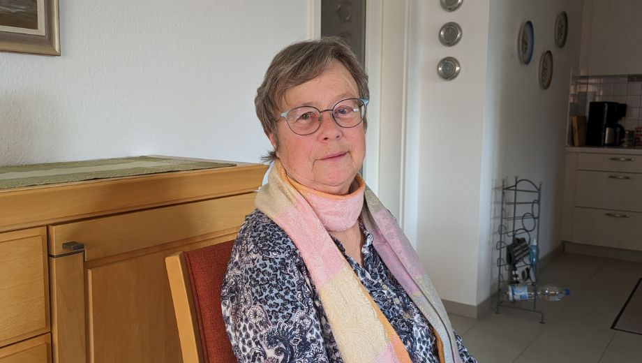 Gisela Schultze aus Neumünster leitet den Ortsverband des SoVD in Einfeld